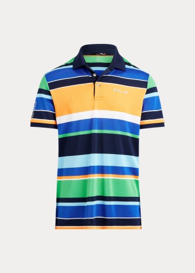 Men's Ralph Lauren Custom Slim Tech Piqué Polos | 405621UMZ